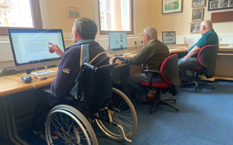 Computing group for disabled adults in Edinburgh