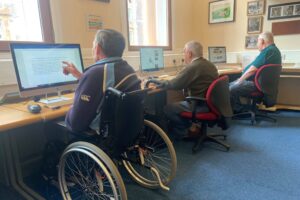 Computing group for disabled adults in Edinburgh