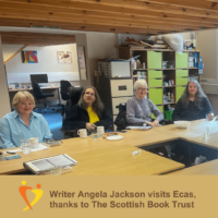 Angela Jackson visits Ecas