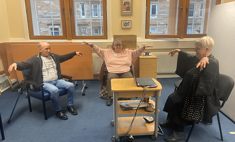 Seated Tai Chi with Ecas