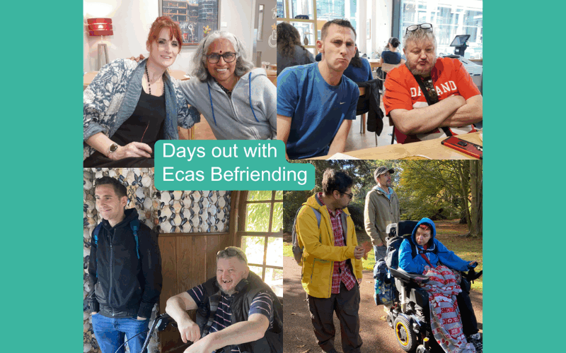 Befriending trips funded by Aegon