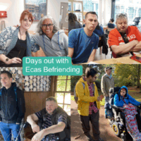 Befriending trips funded by Aegon