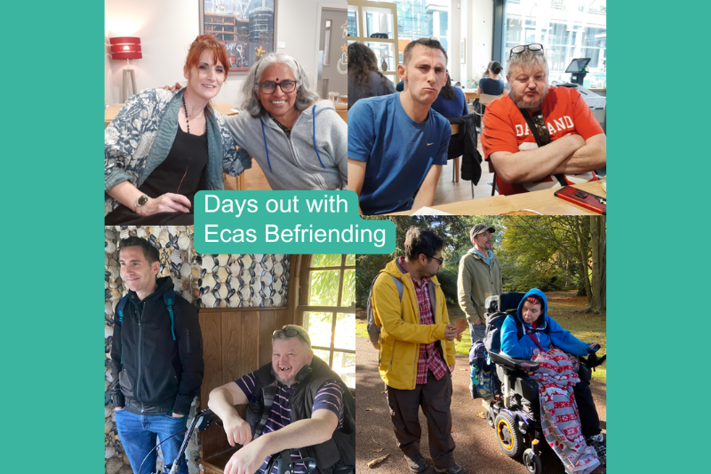 Befriending trips funded by Aegon