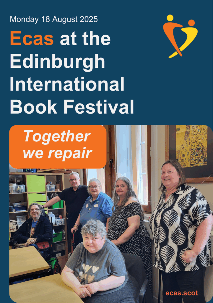 Ecas at the Edinburgh International Book Festival - programme